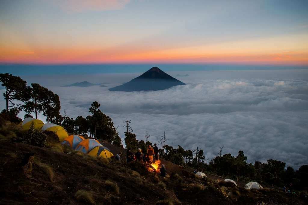 Camping acatenango
